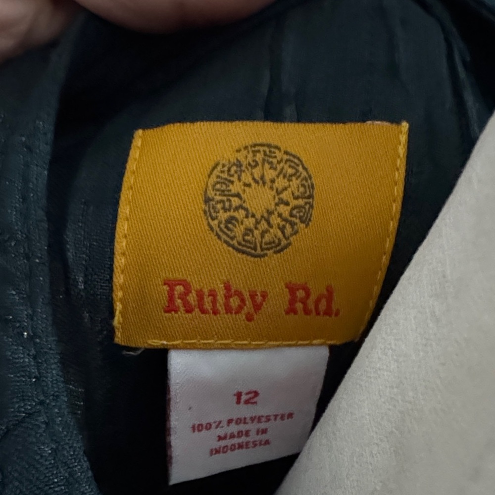 Ruby Rd. Dark Teal Utility Jacket - image 2